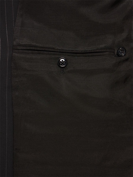 Thor asymmetric closure tailored blazer