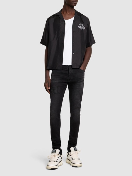 Bandana jacquard logo jeans