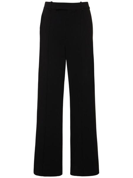 Weyes midrise crepe flared pants