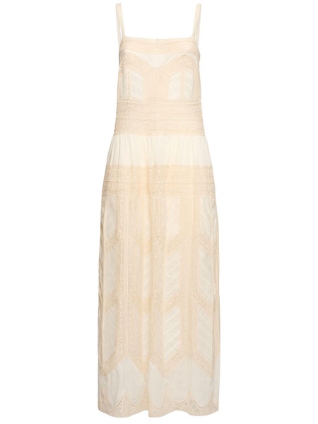 Acacia lace long dress