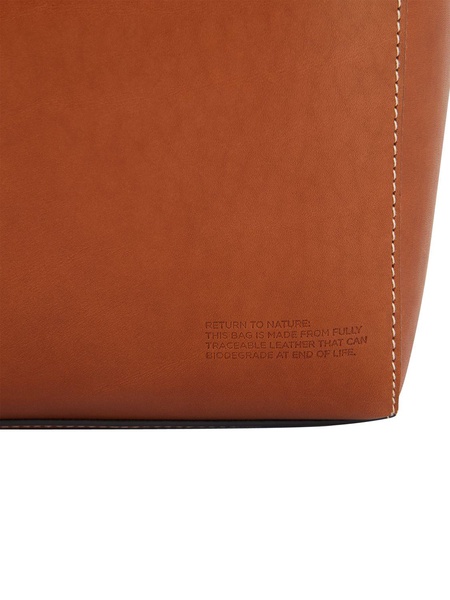 Small Compostable leather tote bag
