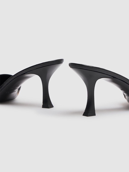 70mm Skye pony skin mules
