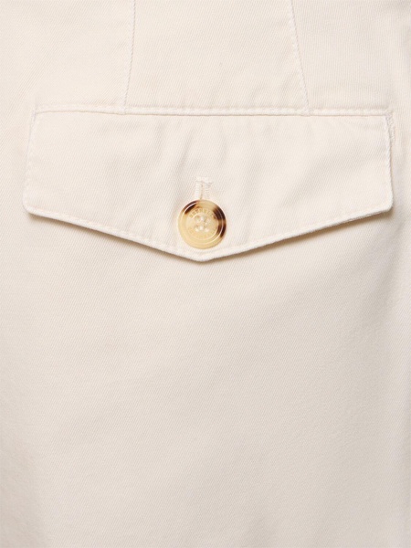 Cotton gabardine pants