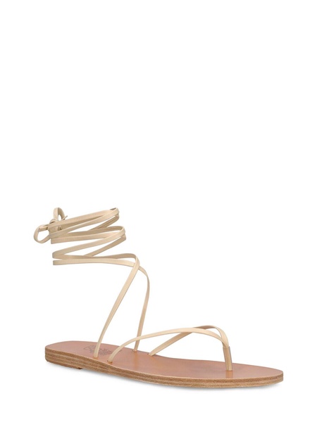 5mm Celia leather flat sandals