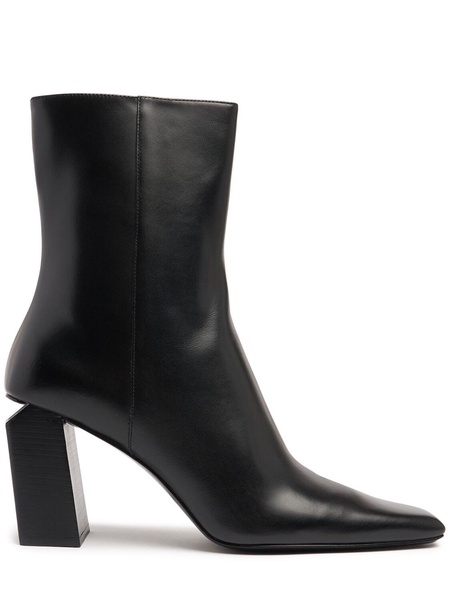 85mm Toni leather ankle boots