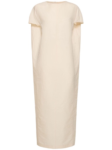 Webster silk blend organza long dress