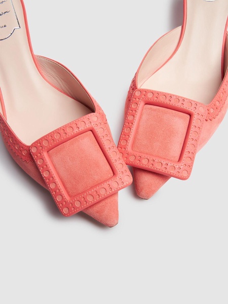 45mm Viv In The City suede mules