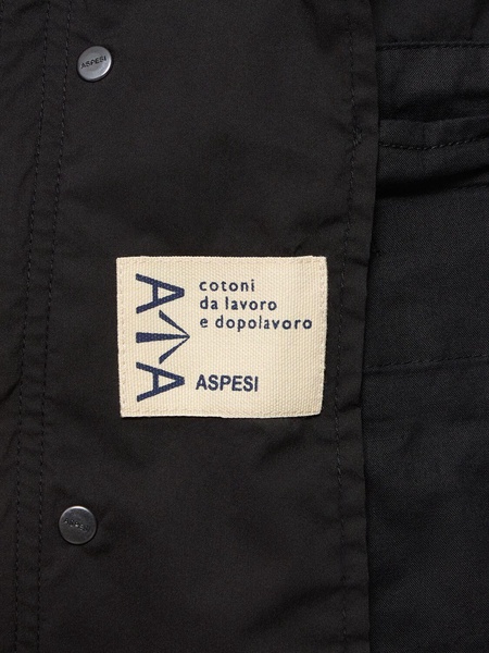 Minifield cotton blend poplin jacket