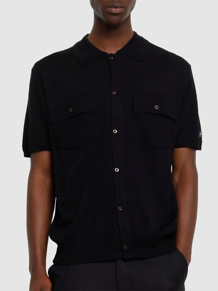 Maurice polo knit cardigan
