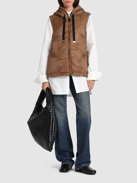 Greengo waterproof hooded padded vest