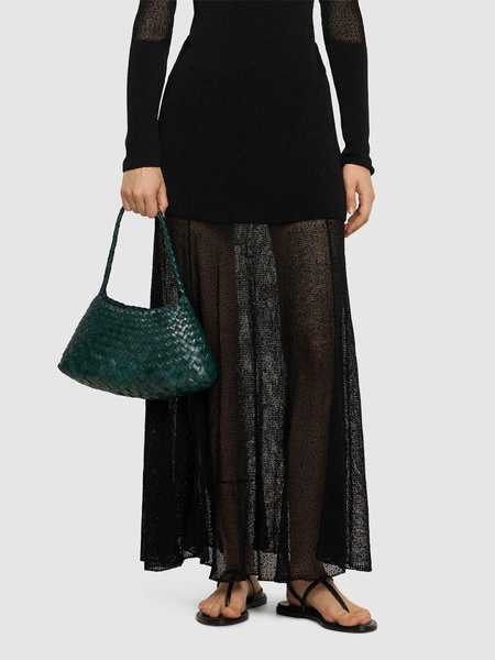 Rosanna tapered leather shoulder bag