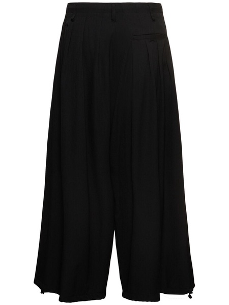 Standard wool wide pants