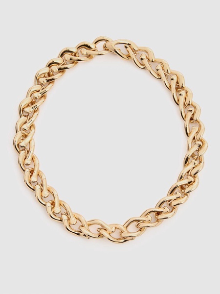 Wishbone collar necklace