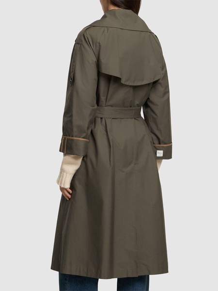 Utrench twill trench coat