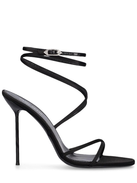 105mm Liz satin sandals