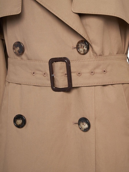Otello twill trench coat