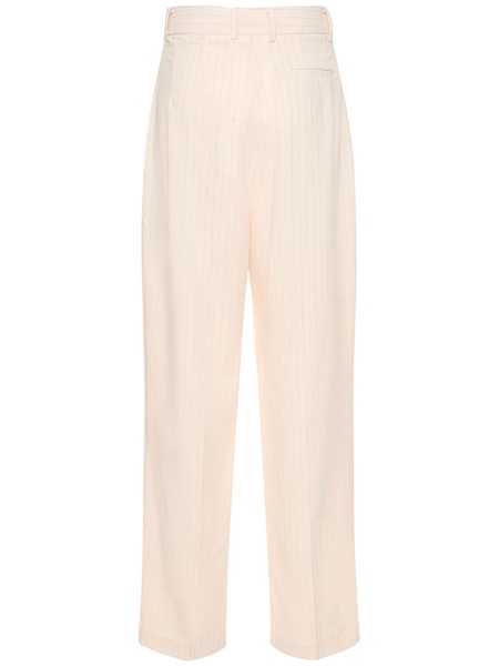 Tansy pleated fluid pants
