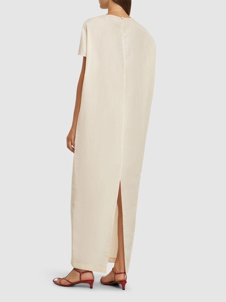 Webster silk blend organza long dress