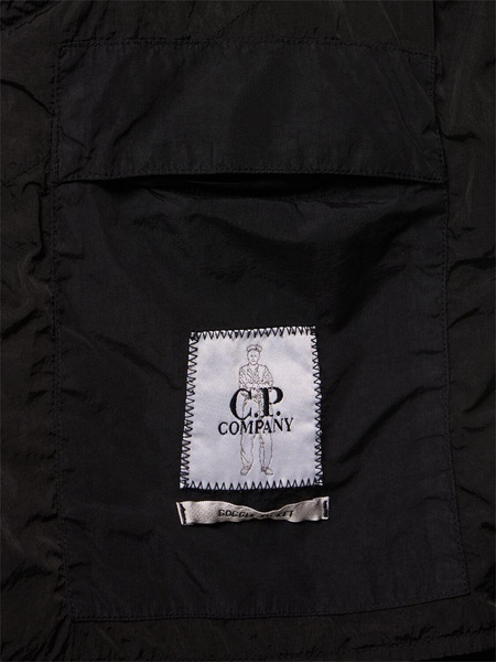 Flatt nylon goggle fishtail parka