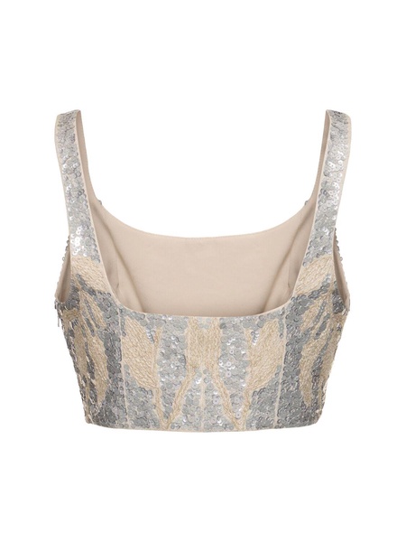 Linen crop top