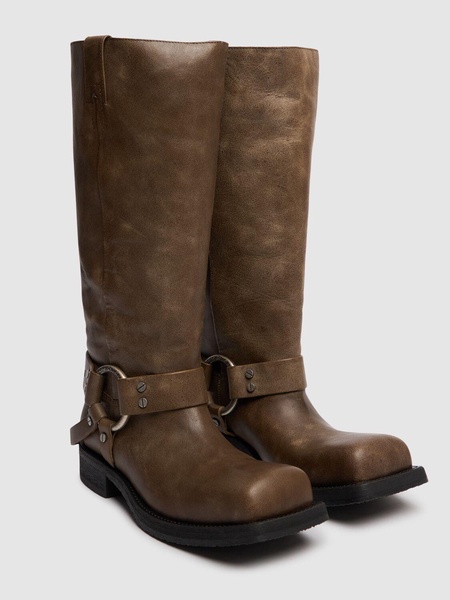 40mm Balius leather tall boots