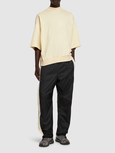 Fear Of God logo 3/4 mock neck t-shirt