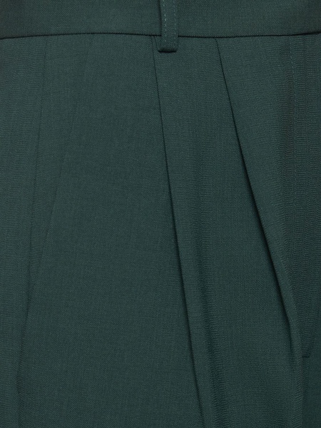 Bea pleated tech twill pants