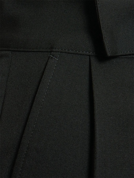 Tailored baggy gabardine pants