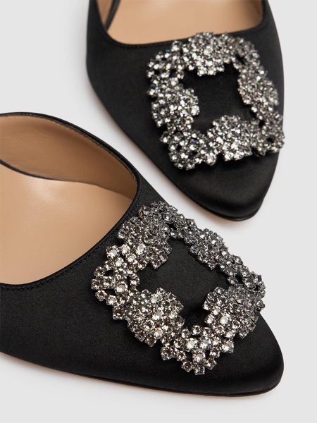 70mm Hangisli satin pumps