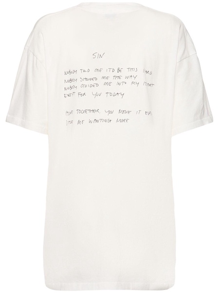 Walker cotton logo t-shirt