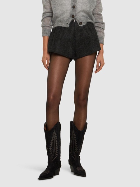 60mm Rosario suede tall boots