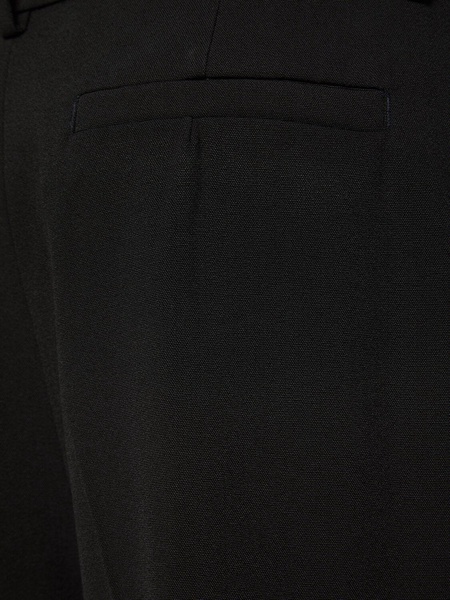 Hello pleated viscose wide pants