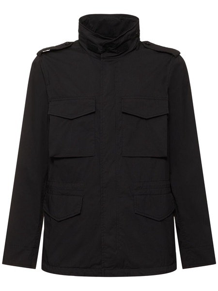 Minifield cotton blend poplin jacket