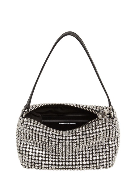 Medium Heiress crystal top handle bag