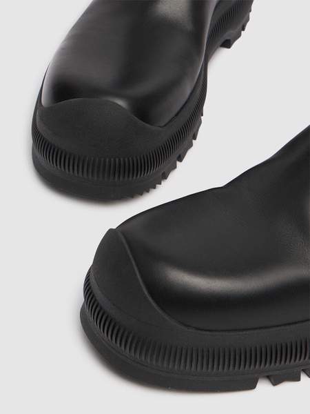 35mm Leather ankle boots