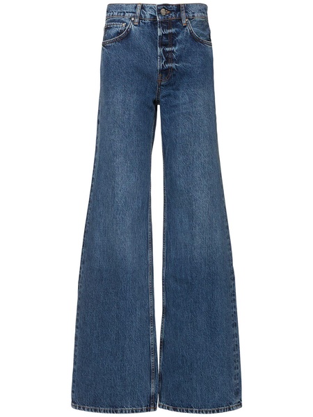 Hugh high rise straight jeans