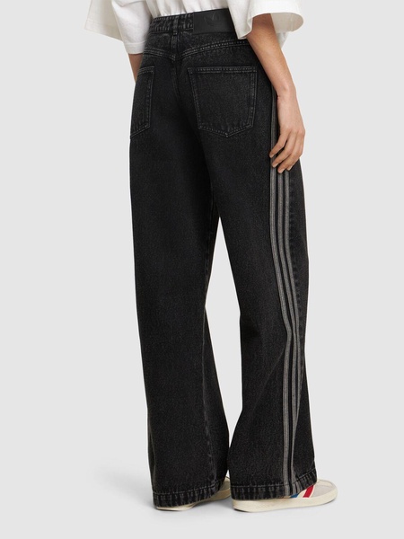 Denim 3-stripe jeans