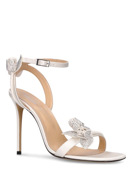 110mm Wonder Tulip satin sandals