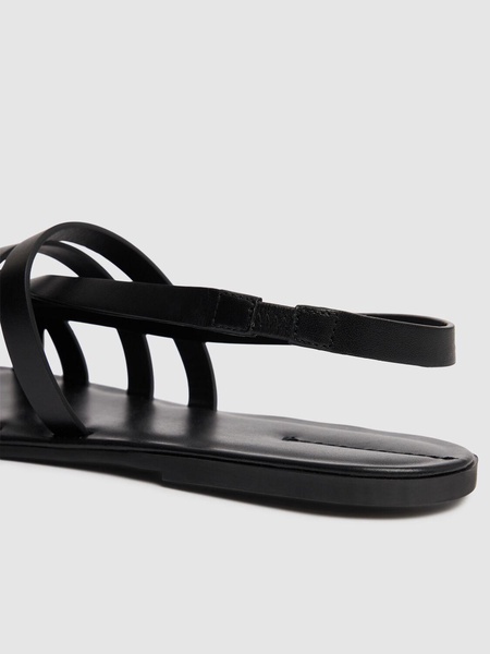 10mm Line leather sandals
