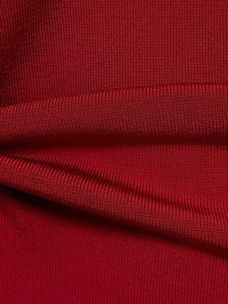 La Robe Cubista rib knit mini dress