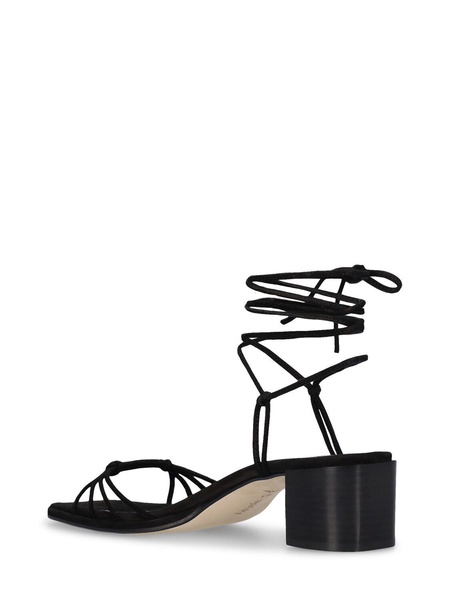 55mm Serafina suede sandals