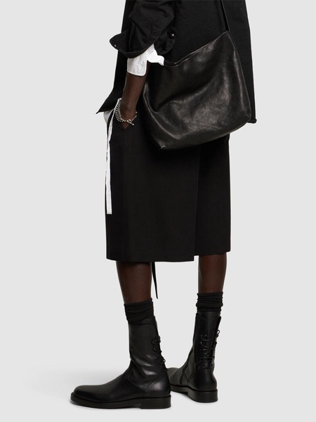 Heiko laced leather ankle boots