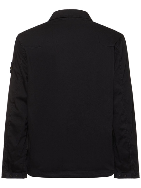 Zipped overshirt