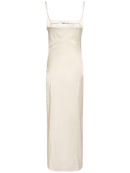 La Robe Notte satin midi dress