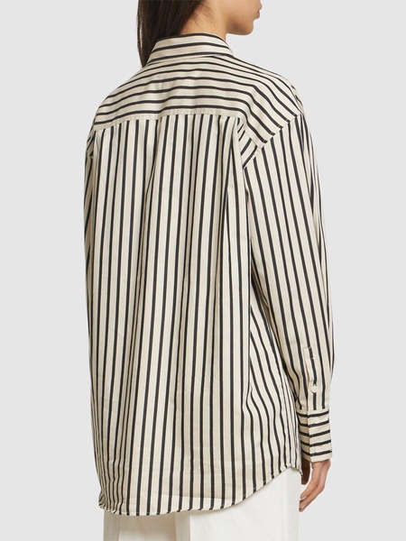 Plaza striped cotton shirt