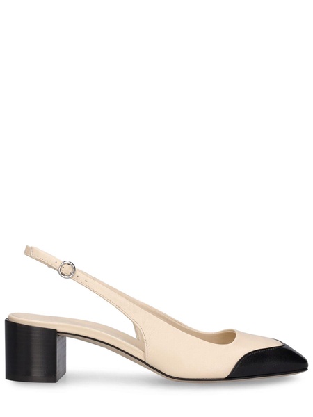 45mm Augusta nappa leather heels