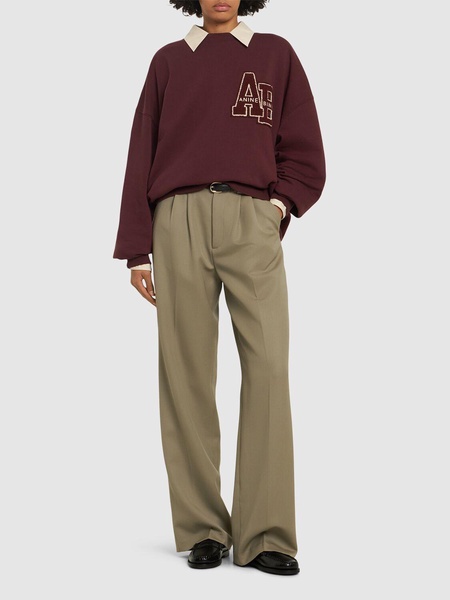 Miles oversize cotton jersey sweatshirt