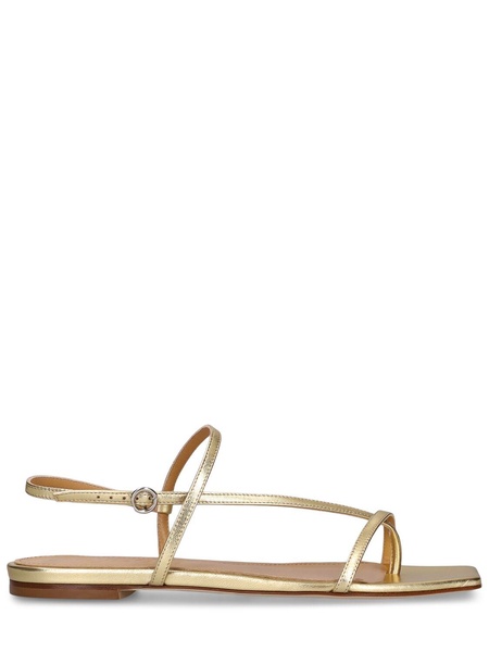 10mm Ella leather laminated sandals