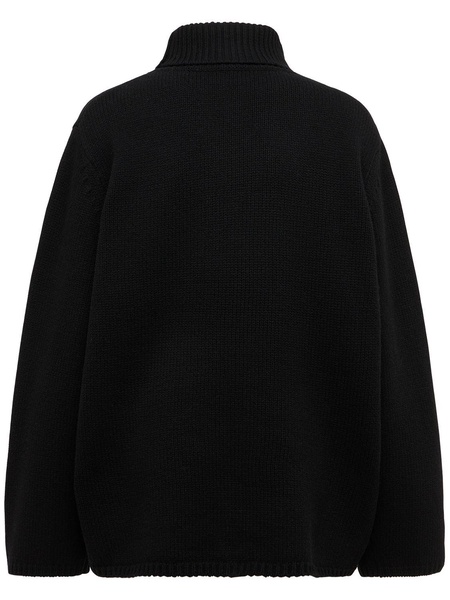 Wool & cashmere turtleneck sweater