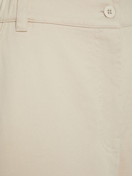 Disco cotton drill wide pants